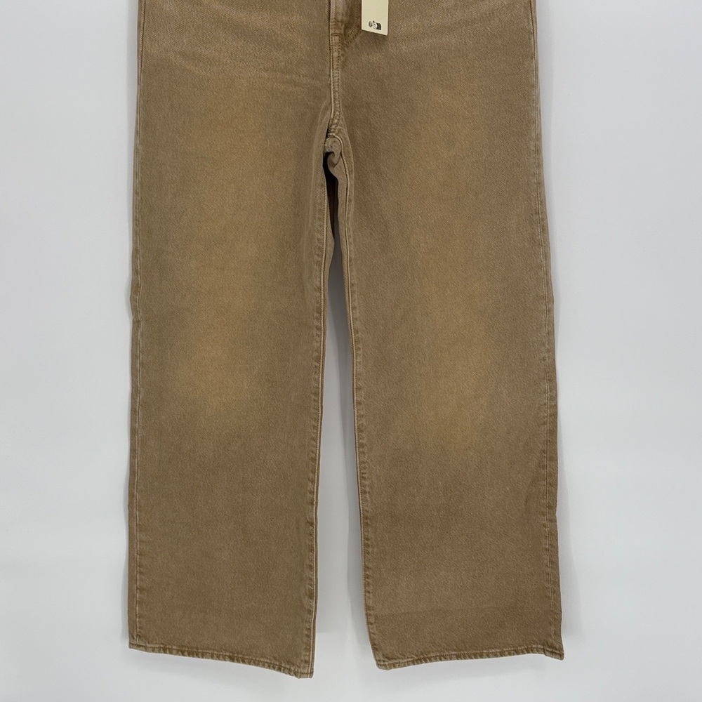 🏹 nwt Levi's rib cage wide leg, super high-rise High Tan Jeans - Picture 2 of 10